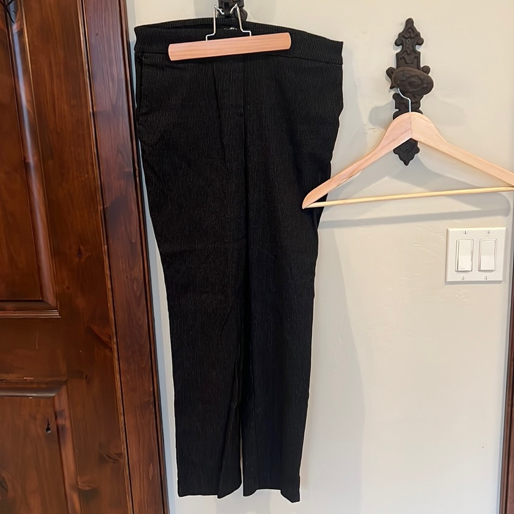 Pull on dress pants.